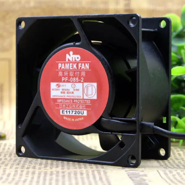 Ventilátor NITO PAMEK PF-085-2 200V 10/9W 8CM 8038