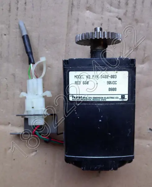 hurst Motor KD P/N 3402-003 RED 600 90VDC