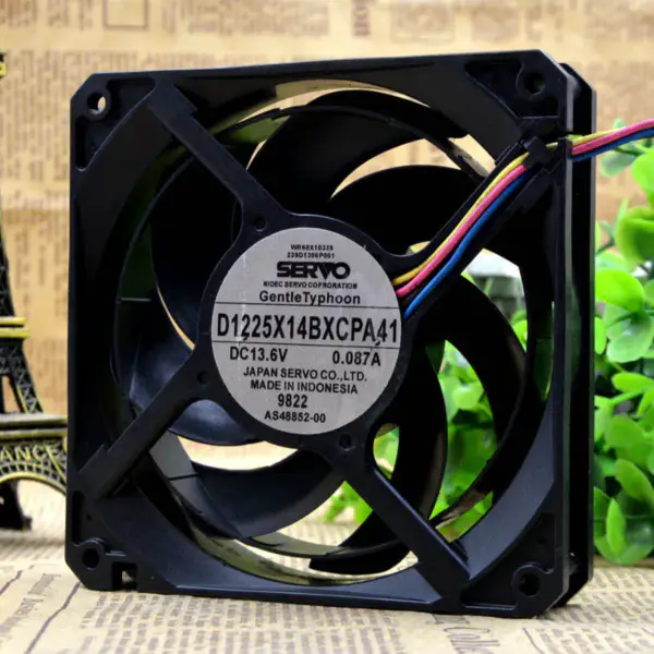 SERVO D1225X14BXCPA41 13,6V 0,087A 12CM ventilátor