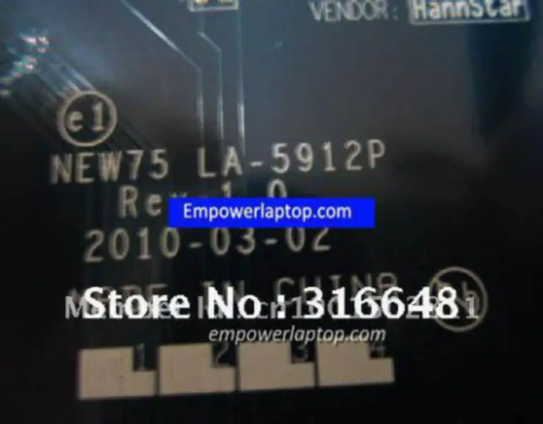 Acer 5551 MBPTQ02001 LA-5912P 75 Základní deska