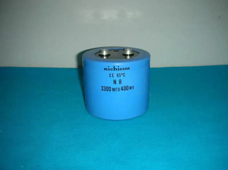 NICHICON CE 85掳C N R 3300MFD 400WV