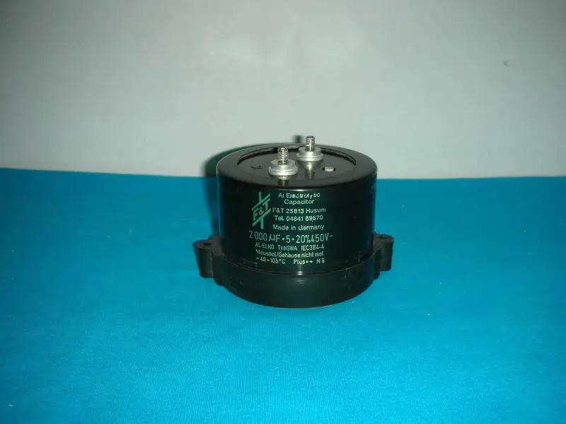 F&T AL-ELK0 2000UF+5+20% 450V GWA IEC384-4