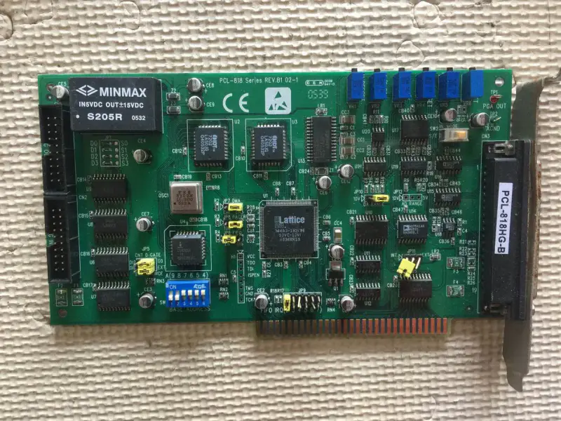 Advantech PCL-818 Series REV.B1 02-1