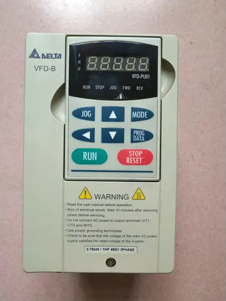 Delta VFD007B43A 380V 0,75KW
