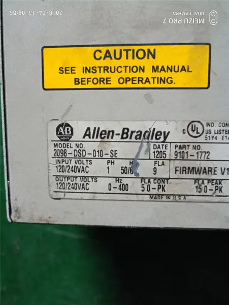 Allen-Bradley 2098-DSD-010-SE