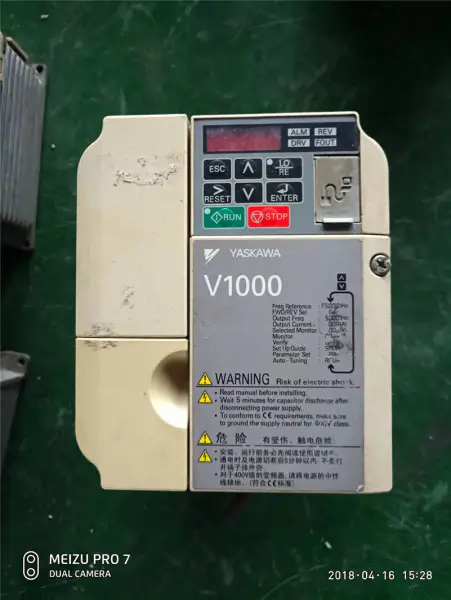 YASKAWA V1000 série CIMR-VB4A0007BBA 380v 3kw/2.2kw