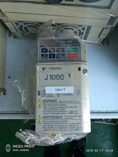 YASKAWA J1000 série CIMR-JT2A0002BAA 0.4/0.2KW 220V