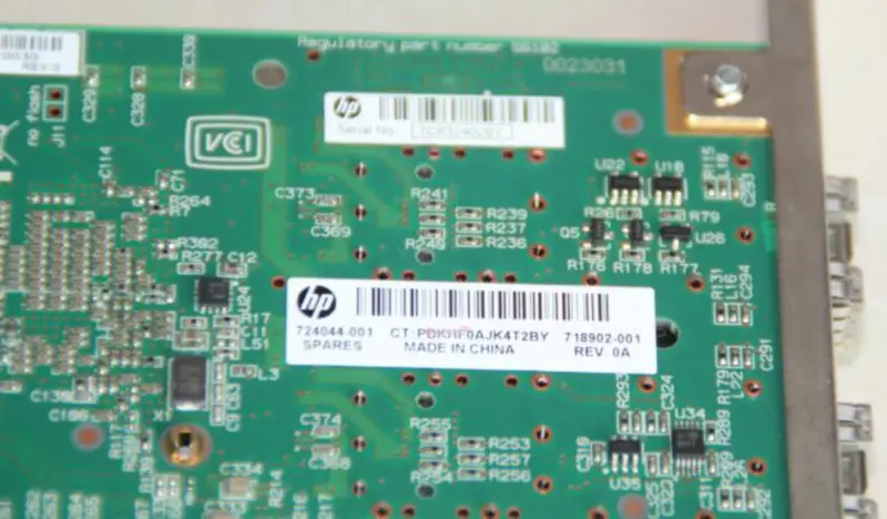 718904-B21 Průmyslová základní deska HP Ethernet 10Gb 2-port 570SFP+ Adapter Card