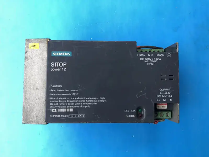 6EP1534-1SL01 Siemens DC600V DC24v 12A