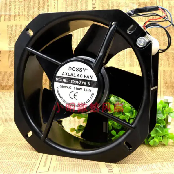 DOSSY 200FZY8-S 380V 110W 22580 22,5CM ventilátor