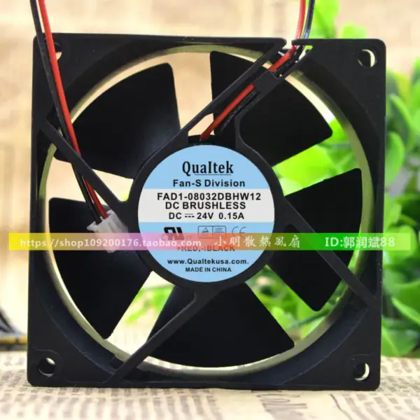 FAD1-08032DBHW12 8032 24V 0,15A 8CM /CM ventilátor