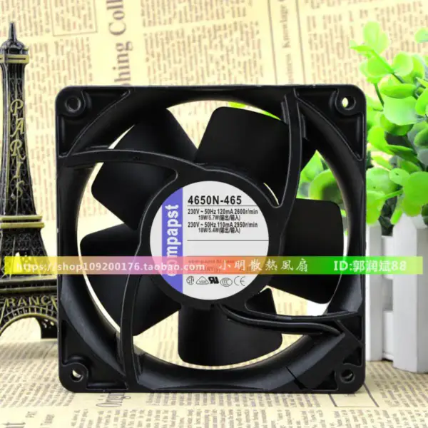 EBMPAPST 4650N-465/A01 Ventilátor