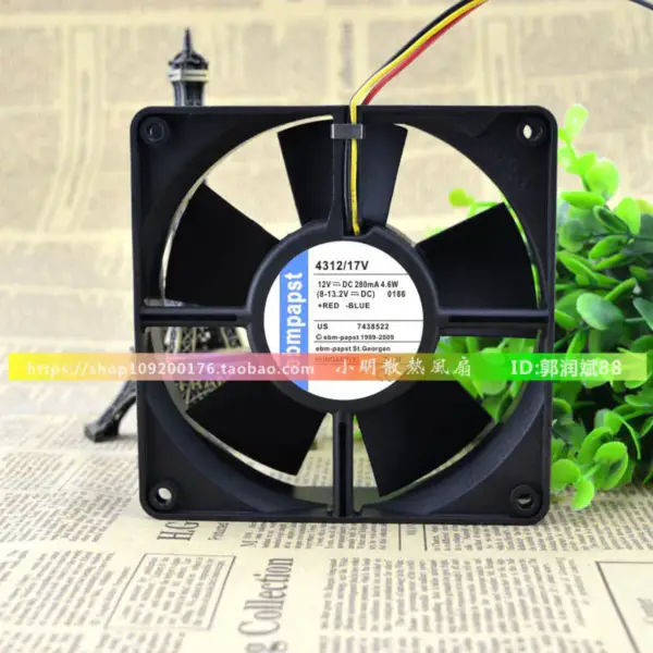 ebmpapst 4312/17T fan