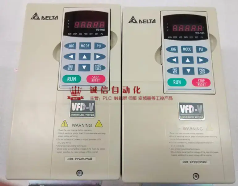 Delta VFD-V VFD037V23A 3,7 kW/220 V