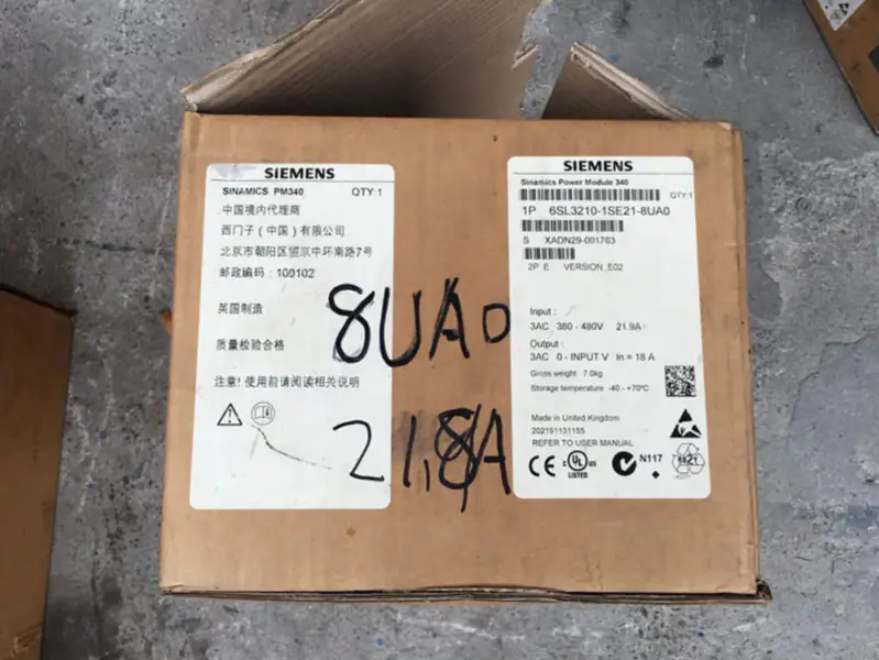 6SL3210-1SE21-8UA0 Siemens PM340