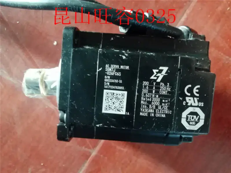 YASKAWA SGM7J-02AFC6S 0,2kw