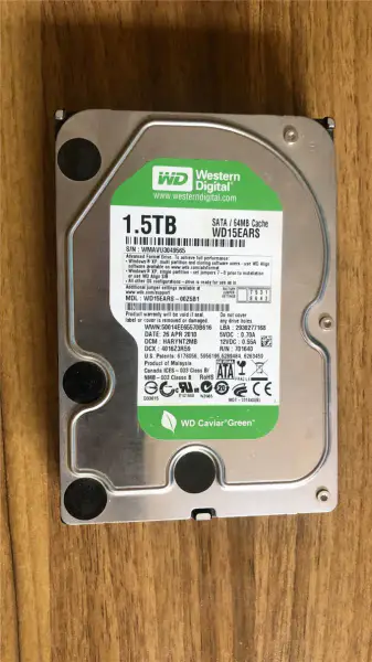 WD15EARS-00Z5B1 1,5TB W