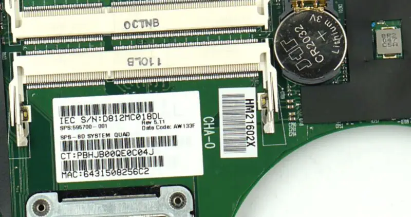 Základní deska HP EliteBook 8740W 595700-001