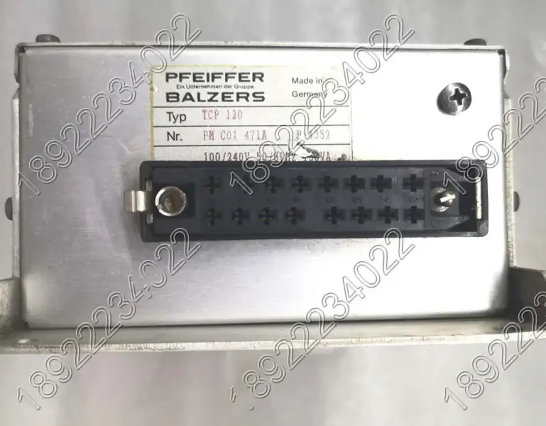 PFEIFFER BALZERS TCP120