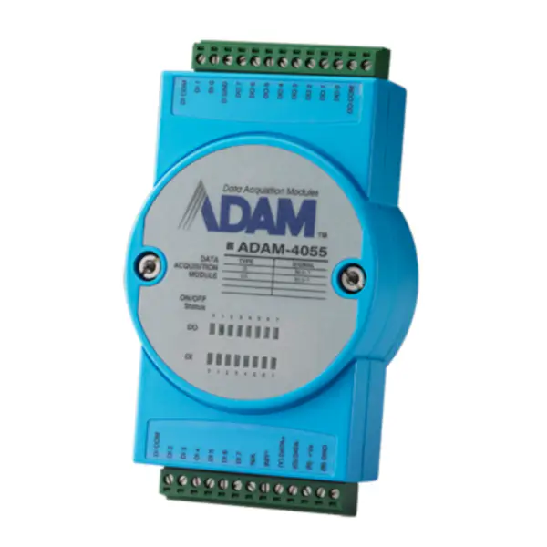 Advantech 16-ch Isolated Digital I/O Module with Modbus ADAM-4055-BE