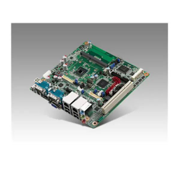 Advantech In-tel Atom D2550 Mini-ITX s CRT/2LVDS, 6COM a dvěma porty LAN