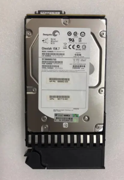 HP 601777-001 600G SAS 15K 3.5 MSA2040 P2000 G3