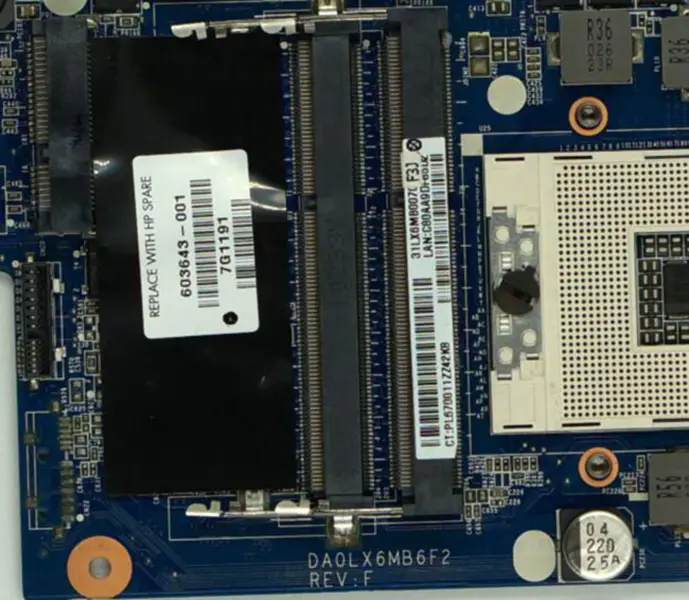 Základní deska HP DV6 DV6-3000 603643-001 DA0LX6MB6F2