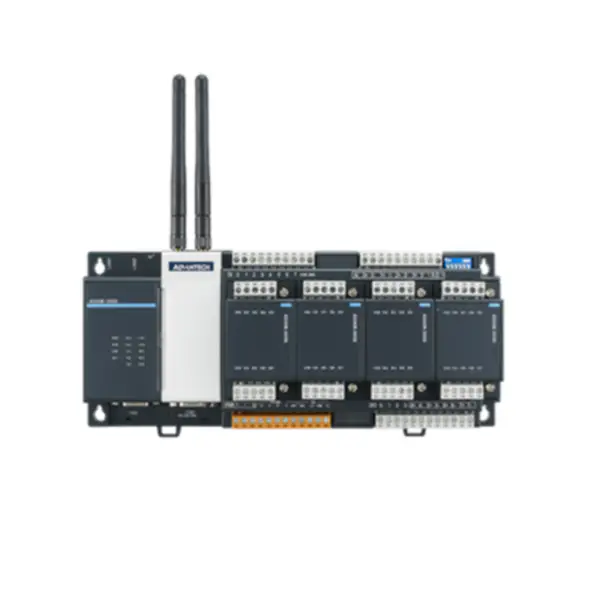 Advantech ADAM-3600 8AI / 8DI / 4DO / 4-slotová rozšiřující bezdrátová inteligentní jednotka RTU
