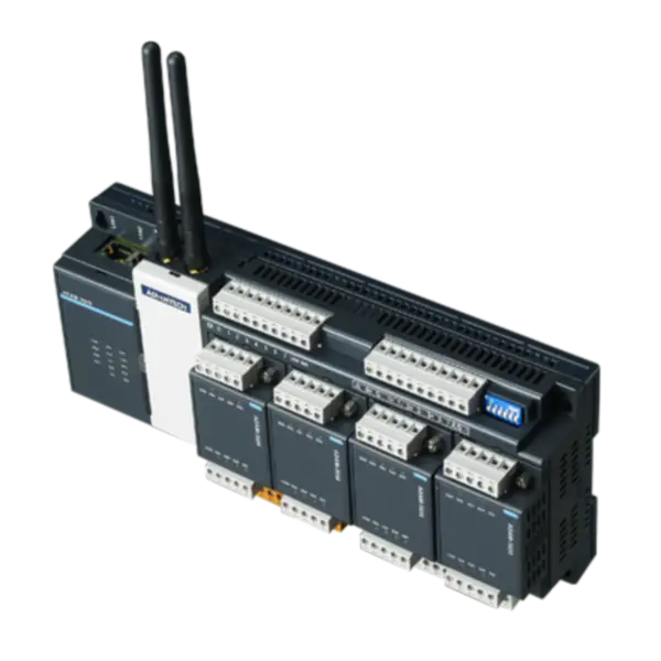 Advantech ADAM-3600 8AI / 8DI / 4DO / 4-slotová rozšiřující bezdrátová inteligentní jednotka RTU