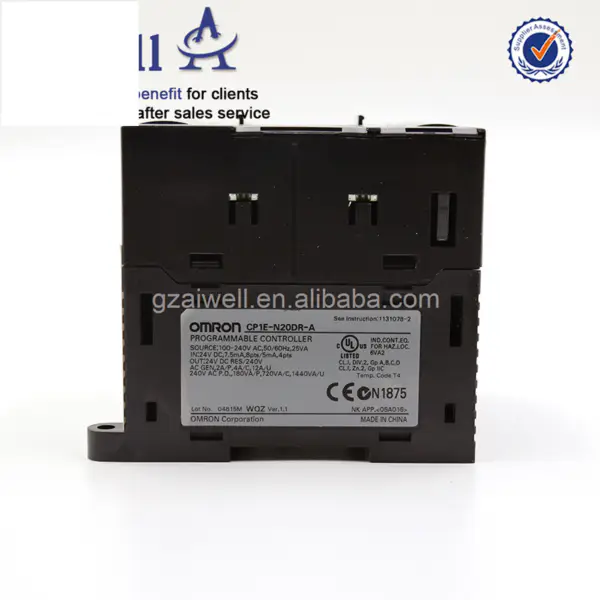Průmyslový programátor PLC Omron CP1E-N20DR-A