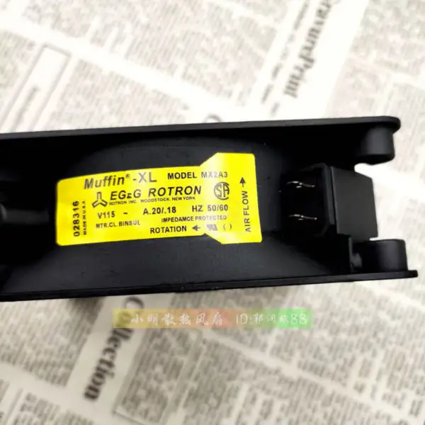 Ventilátor COMAIR ROTRON MX2A3 12038 115v 0,20A