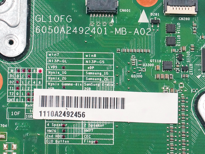 Toshiba satellite P875 GL10FG 6050A2492401 Základní deska