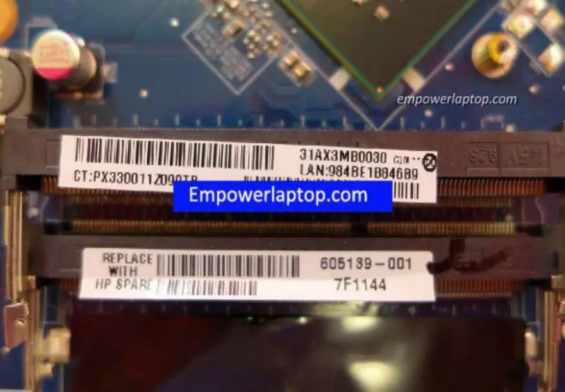 Základní deska HP 605139-001 PRESARIO CQ62 DA0AX3MB6C2