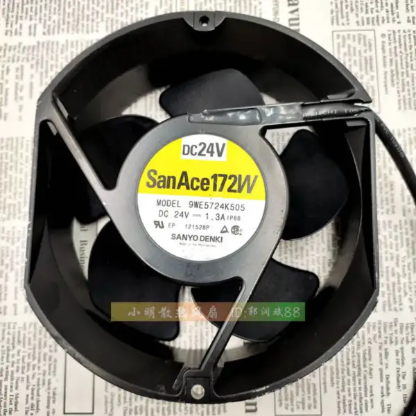 SANYO 9WE5724K505 17251 Ventilátor 24V 1,3A 17CM