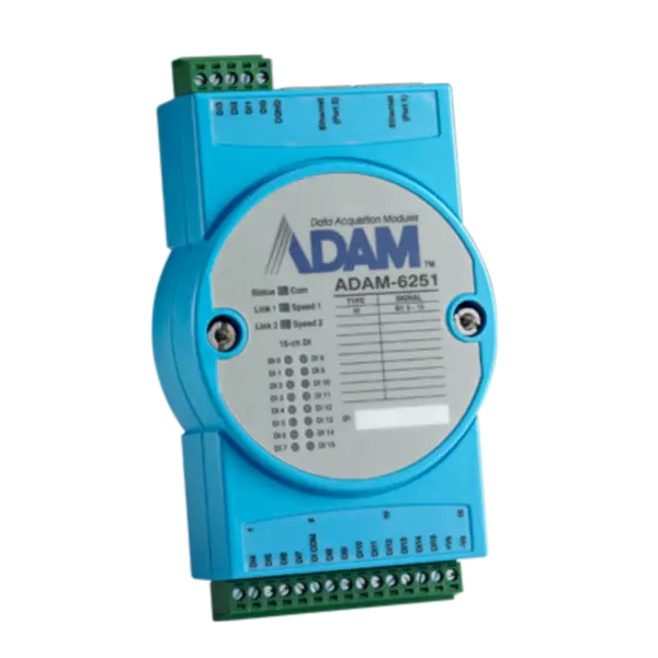 ADAM-6251-AE Advantech 16-ch Isolated Digital Input Modbus TCP Module