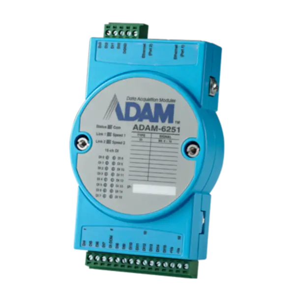 ADAM-6251-AE Advantech 16-ch Isolated Digital Input Modbus TCP Module