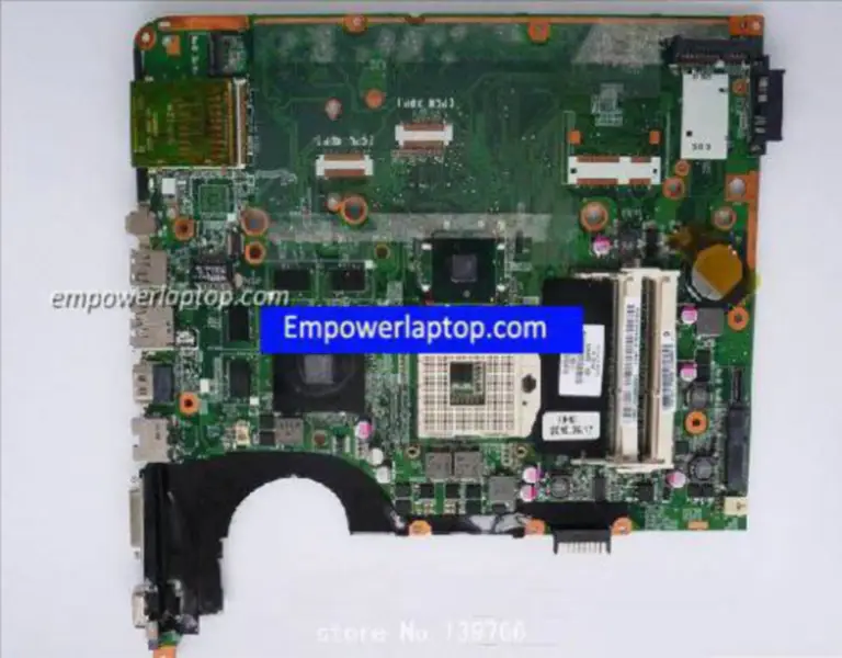 HP 605699-001 dv7 dv7t dv7-3000 GT320M Základní deska