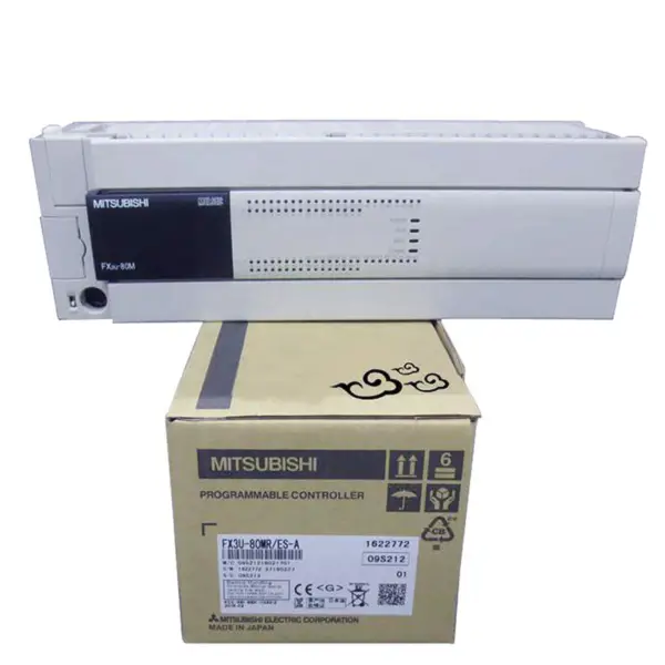 nový a originální řídicí modul PLC FX3U-80MR/ES-A