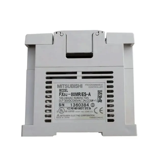 nový a originální řídicí modul PLC FX3U-80MR/ES-A