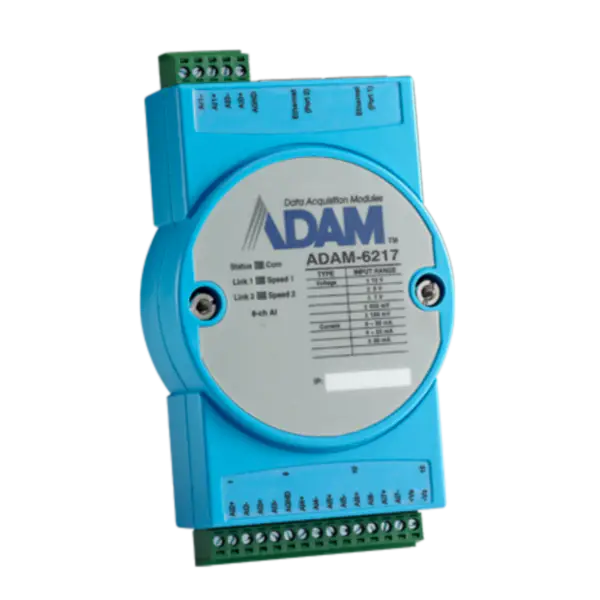 Advantech ADAM-6217-AE 8-ch Isolated Analog Input Modbus TCP Module