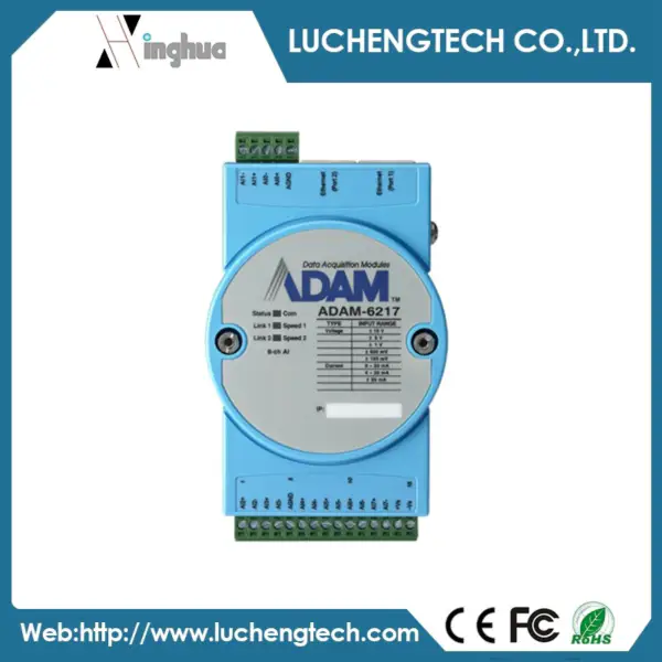 Advantech ADAM-6217-AE 8-ch Isolated Analog Input Modbus TCP Module
