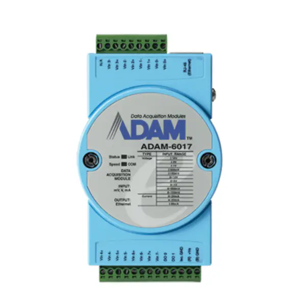 Advantech ADAM-6017-CE Nahradit ADAM-6017-D 8kanálový izolovaný analogový vstupní modul Modbus TCP s 2kanálovým DO