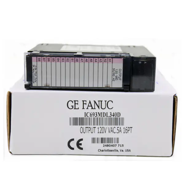 General Electric PLC G E Series 9030 PLC Controller AC Output Module IC693MDL340D