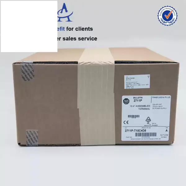 2711 P Series Panelview Allen Bradley Plc HMI Touch Screen Package Industrial Ect Panelview 6 Plus