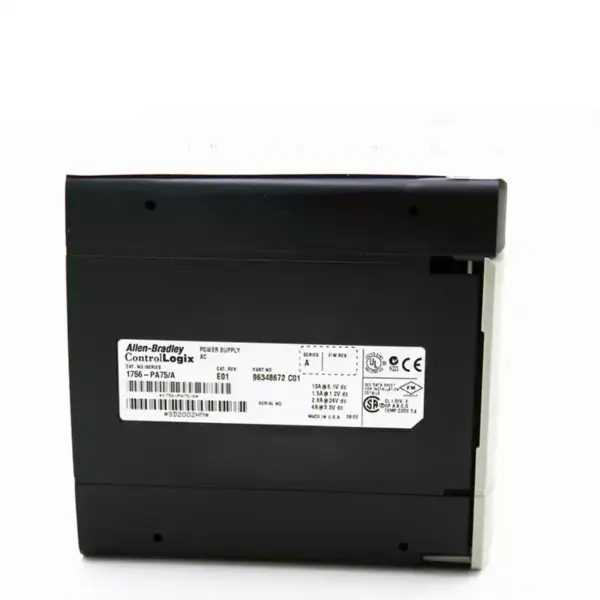 Prodej PLC modulu Allen-Bradley 1756-PA75 A ControiLogix AC napájecí zdroj