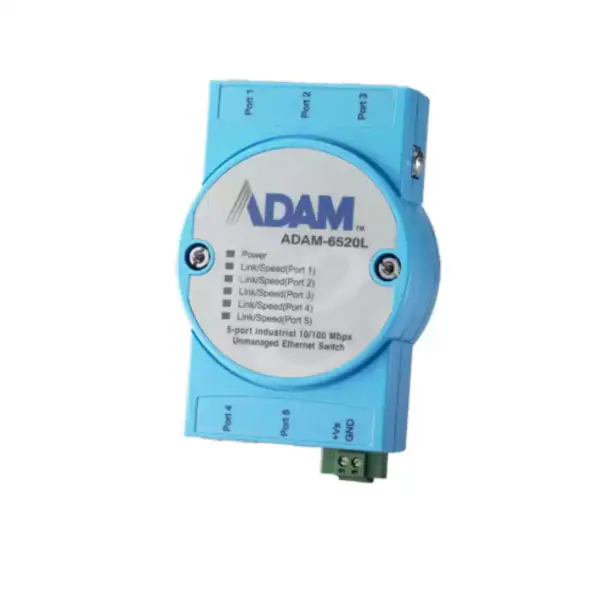 Advantech ADAM-6520L-AE 5FE Nespravovaný ethernetový přepínač