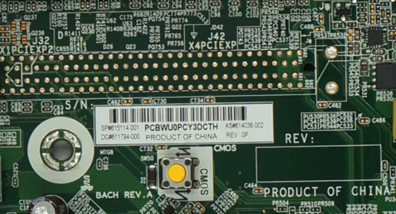 HP 614036-002 615114-001 6280 6200 PRO SFF MT systémová deska LGA1155 H61