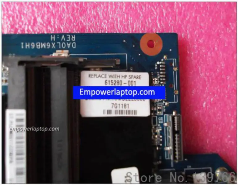 HP 615280-001 DV6 DV6T DV6-3000 5470 512 Základní deska