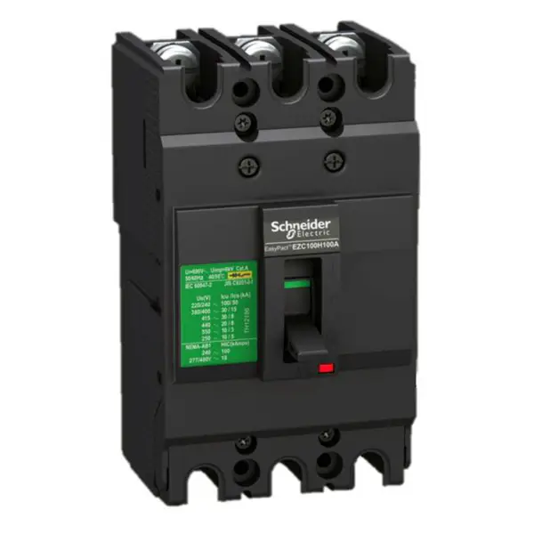 horký prodej EZC100N vysoce kvalitní schneider elektrický MCCB jistič