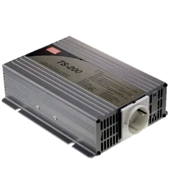 MeanWell TS Series 200W solární střídač s nabíjecí baterií